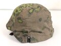 Waffen SS, Tarnbezug für einen Stahlhelm. Neuzeitliche Fertigung aus originalem Tarnmaterial
