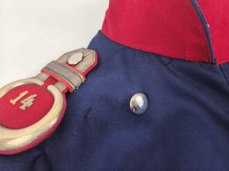 Preußen, Ulanka für einen Offizier im 2. Hannoveranischen Ulanen Regiment Nr. 14. Eigentumstück in gutem Gesamtzustand