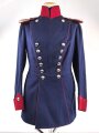 Preußen, Ulanka für einen Offizier im 2. Hannoveranischen Ulanen Regiment Nr. 14. Eigentumstück in gutem Gesamtzustand