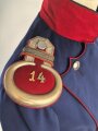 Preußen, Ulanka für einen Offizier im 2. Hannoveranischen Ulanen Regiment Nr. 14. Eigentumstück in gutem Gesamtzustand