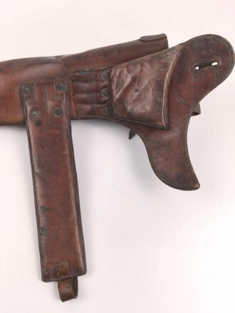 Dragoner Regiment 22, Futteral M1912 für den Karabiner 98,  Kammerstück von 1909. Ungereinigt