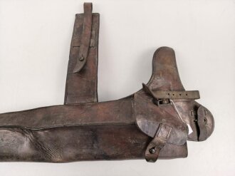 Dragoner Regiment 22, Futteral M1912 für den Karabiner 98,  Kammerstück von 1909. Ungereinigt
