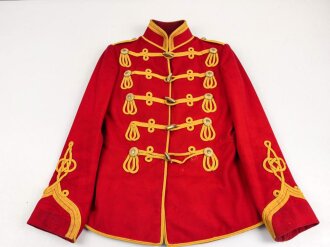 Preußen, Attila für Mannschaften im Leibgarde Husaren regiment, 3. Eskadron. Farbfrisches Eigentumstück in gutem Gesamtzustand