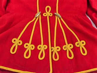 Preußen, Attila für Mannschaften im Leibgarde Husaren regiment, 3. Eskadron. Farbfrisches Eigentumstück in gutem Gesamtzustand