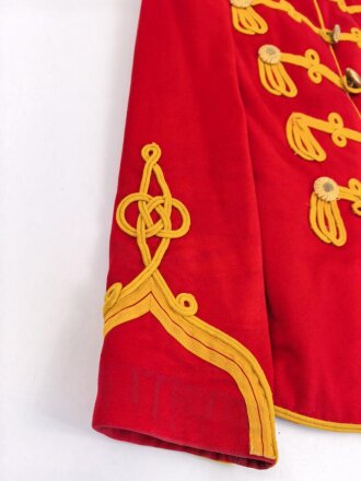 Preußen, Attila für Mannschaften im Leibgarde Husaren regiment, 3. Eskadron. Farbfrisches Eigentumstück in gutem Gesamtzustand