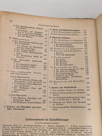 "Großdeutschland und die Welt" drei Schulbücher von 1941 und 42.