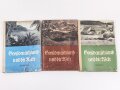 "Großdeutschland und die Welt" drei Schulbücher von 1941 und 42.