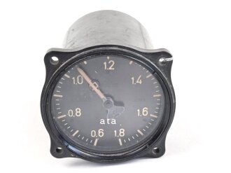 Luftwaffe,  Doppel Ladedruckmesser FL20556,  Funktion...