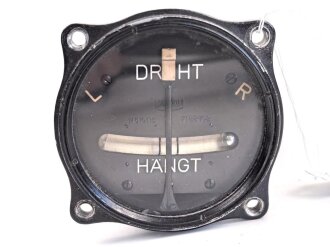 Luftwaffe Elektrischer Wendezeiger FL 22402, Verbaut unter anderem in BF109. Funktion nicht geprüft