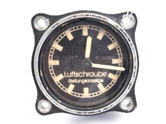 Luftwaffe , Stellungsanzeiger für Luftschraube Fl 18503-2. Unter anderem in Bf 109 verbaut. Funktion nicht geprüft