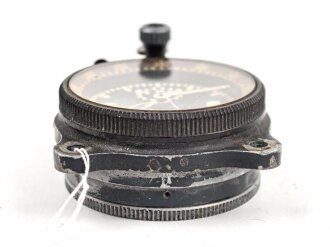 Luftwaffe , Borduhr Junghans Fl 23885. Unter anderem in Bf 109 verbaut. Läuft einwandfrei