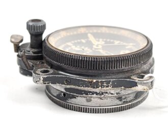 Luftwaffe , Borduhr Junghans Fl 23885. Unter anderem in Bf 109 verbaut. Läuft einwandfrei
