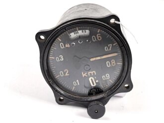 Luftwaffe,  Höhenmesser Fl 22320. Unter anderem in Bf 109 verbaut. Funktion nicht geprüft