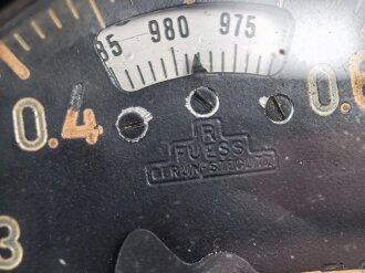 Luftwaffe,  Höhenmesser Fl 22320. Unter anderem in...