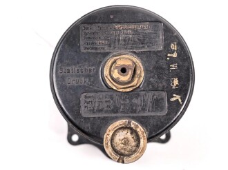 Luftwaffe,  Höhenmesser Fl 22320. Unter anderem in Bf 109 verbaut. Funktion nicht geprüft