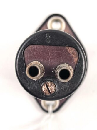 Luftwaffe,  Einbaudruckknopf, Netzausschalter Fl 32315-1. Funktion nicht geprüft