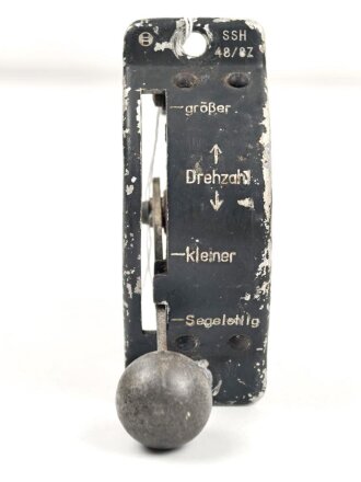 Luftwaffe , Verstellschalter Luftschraube Fl 18502....
