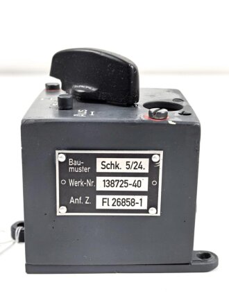 Luftwaffe, Schaltkasten FT für FUG VIIa, Fl 26858-1. Neuzeitliche Sammleranfertigung