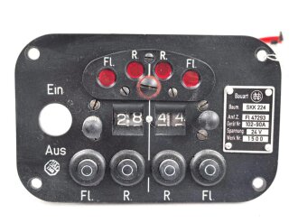 Luftwaffe, Schalt und Kontrollkasten SKK224, Fl 47293. Neuzeitliche Sammleranfertigung