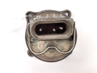 Luftwaffe, Vorratsanzeiger Kraftstoff 400 Liter, Fl 20723 für Me 109. Funktion nicht geprüft