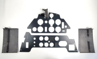 Luftwaffe , Gerätebrett für BF 109 E. Gebraucht, aus Sammlungsauflösung