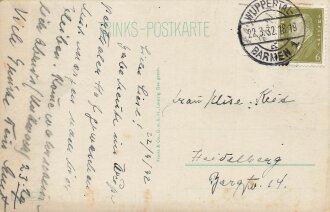 Ansichtskarte "Schwebebahn...