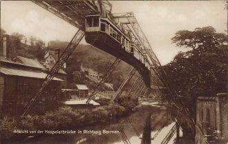 Ansichtskarte "Ansicht von der Haspelerbrücke...