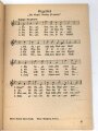 "Das Lied der Front - Liedersammlung des Großdeutschen Rundfunks",  Heft 3, 1940, 89 Seiten, 13 x 19 cm, gebraucht