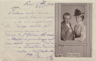 Ansichtskarte von 1900