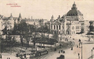 Ansichtskarte "Frankfurt a. M. - Schauspielhaus"