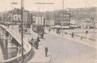 Ansichtskarte "Liege - Le Pont des Arches"