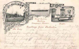 Ansichtskarte "Greetings from Parkeston"