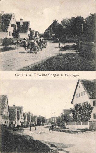 Ansichtskarte "Gruß aus Trochtelfingen b....
