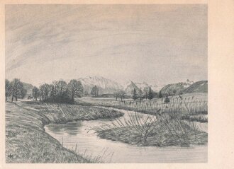 Ansichtskarte "Vorfrühling"