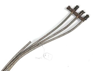 Me262, Waldwerk Kuno. Druckrohr aus Leichtmetall vierfach, Gesamtlänge etwa 64cm, Gesamtlänge etwa 34cm . Grob gereinigt, Funktion nicht geprüft.