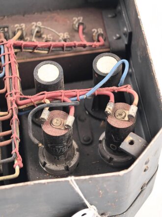 Me262, Waldwerk Kuno.  Schalt und Verteilerkasten "SVK 2-17" , Fl 47261. Grob gereinigt, Funktion nicht geprüft, unvollständig