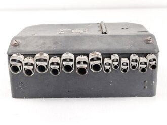 Me262, Waldwerk Kuno.  Schalt und Verteilerkasten "SVK 2-17" , Fl 47261. Grob gereinigt, Funktion nicht geprüft, unvollständig