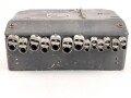 Me262, Waldwerk Kuno.  Schalt und Verteilerkasten "SVK 2-17" , Fl 47261. Grob gereinigt, Funktion nicht geprüft, unvollständig