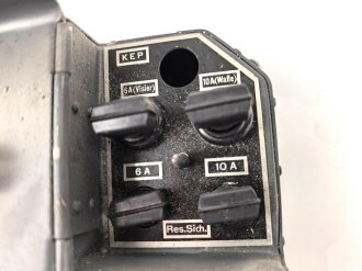Me262, Waldwerk Kuno.  Schalt und Verteilerkasten "SVK 2-17" , Fl 47261. Grob gereinigt, Funktion nicht geprüft