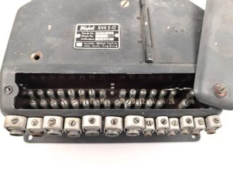 Me262, Waldwerk Kuno.  Schalt und Verteilerkasten "SVK 2-17" , Fl 47261. Grob gereinigt, Funktion nicht geprüft