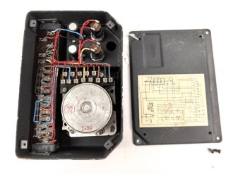 Me262, Waldwerk Kuno.  Schalt und Verteilerkasten "SVK 2-17" , Fl 47261. Grob gereinigt, Funktion nicht geprüft