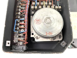 Me262, Waldwerk Kuno.  Schalt und Verteilerkasten "SVK 2-17" , Fl 47261. Grob gereinigt, Funktion nicht geprüft