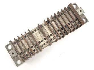 Me262, Waldwerk Kuno. Ungebrauchte Klemmleiste Maße...