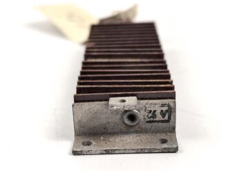 Me262, Waldwerk Kuno. Ungebrauchte Klemmleiste Maße 3 x 10,5cm ,  Grob gereinigt.