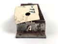 Me262, Waldwerk Kuno. Ungebrauchte Klemmleiste Maße 3 x 10,5cm ,  Grob gereinigt.