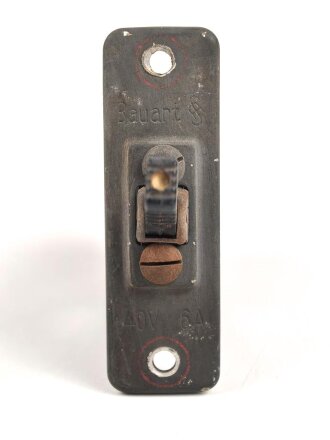 Me262, Waldwerk Kuno. Kippwechselschalter Siemens ,  Grob...