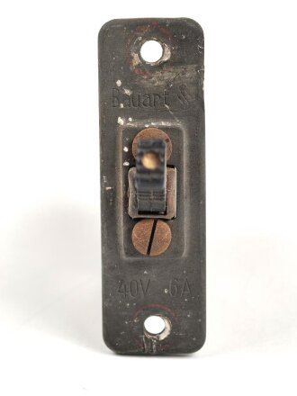 Me262, Waldwerk Kuno. Kippwechselschalter Siemens ,  Grob gereinigt.