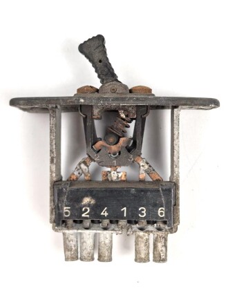 Me262, Waldwerk Kuno. Kippwechselschalter Siemens ,  Grob gereinigt.