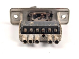 Me262, Waldwerk Kuno. Kippwechselschalter Siemens ,  Grob gereinigt.