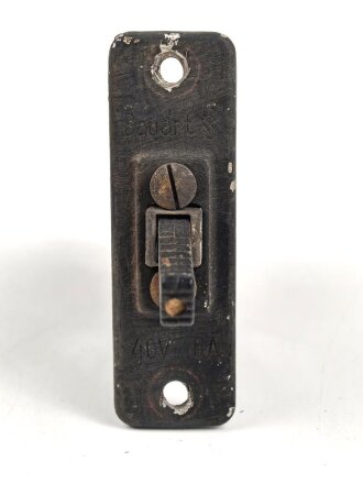 Me262, Waldwerk Kuno. Kippwechselschalter Siemens ,  Grob gereinigt.